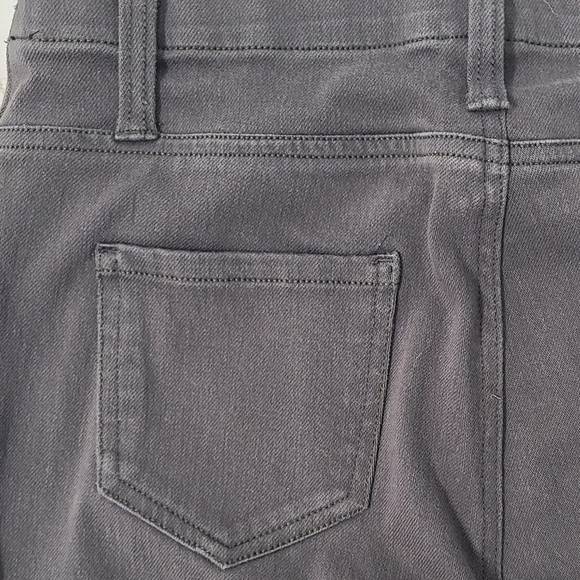 FADED Glory Distressed Charcoal Grey Jeggings - Women's Size 8/10 - Picture 3 of 5